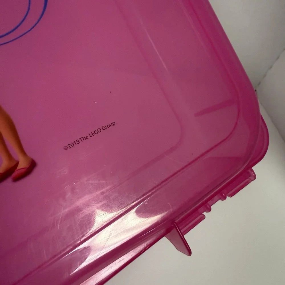 LEGO Storage Case‎ LEGO FRIENDS Beauty of Building Large Pink Clean Lightly Used